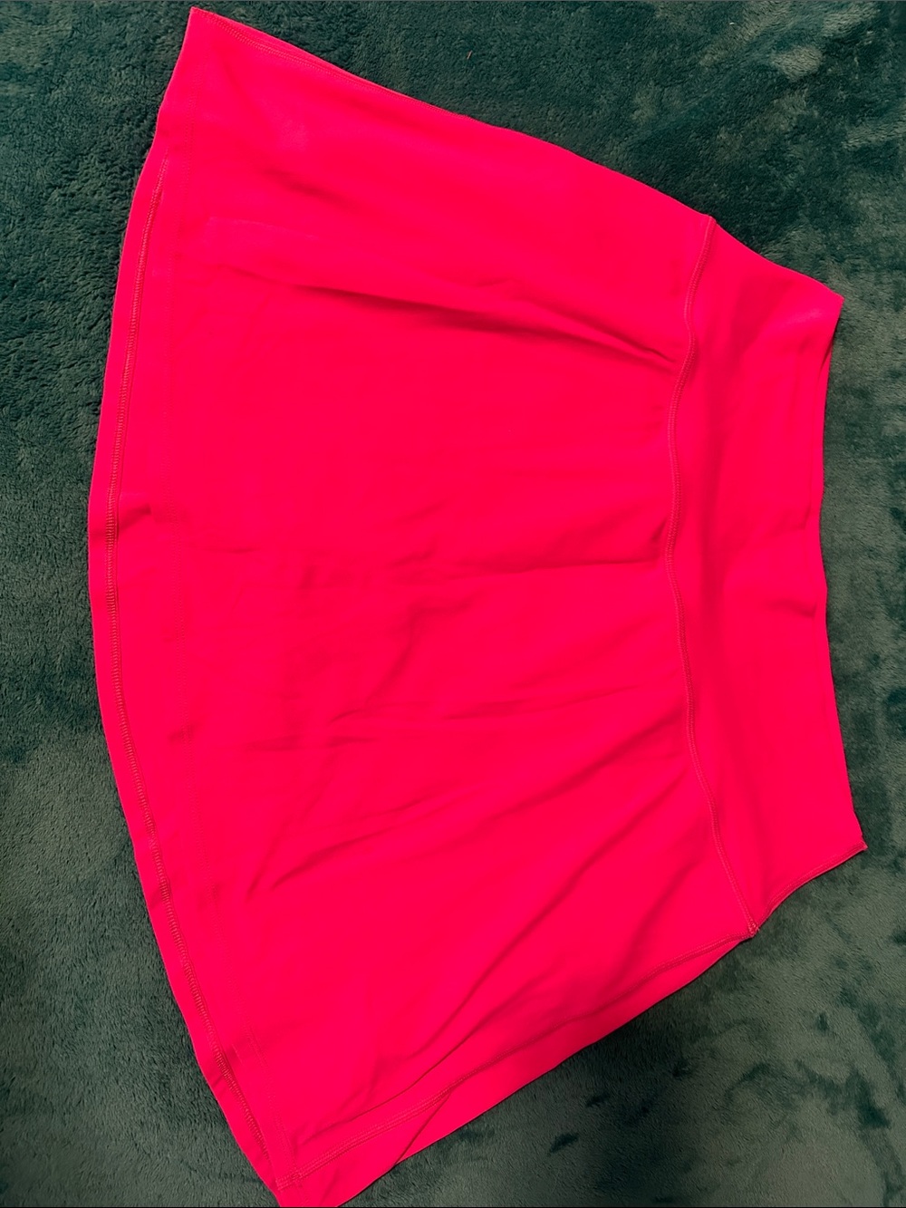 Bright Pink Circle Skirt with Flared Silhouette